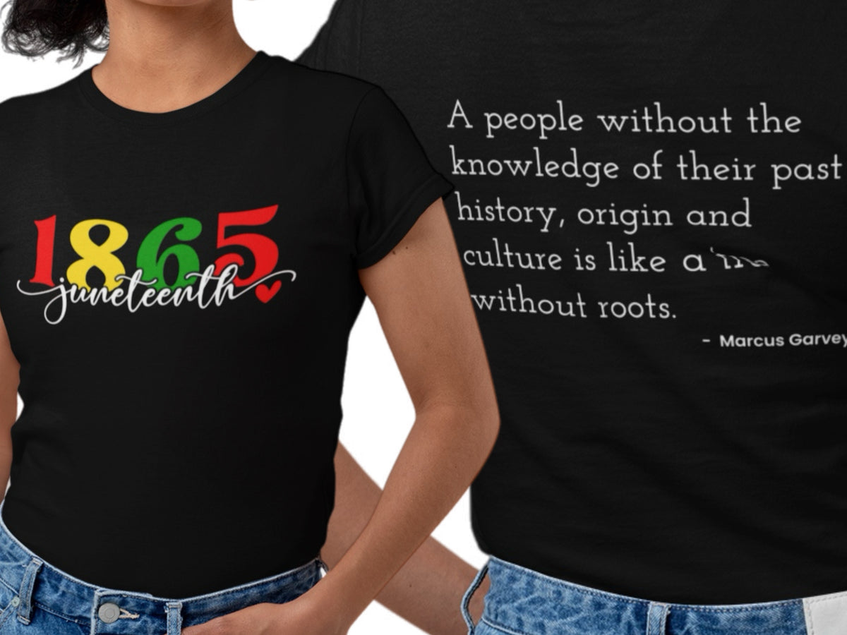 Juneteenth Yaadie Style T-shirt